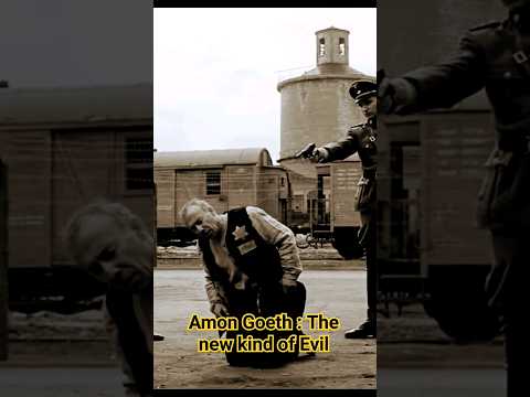 Schindler's list : Amon Goeth the king of Notorious Death Camp
