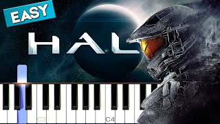 Halo Theme - Martin O'Donnell [Easy Piano Tutorial] | SHEET MUSIC + MIDI 🔥