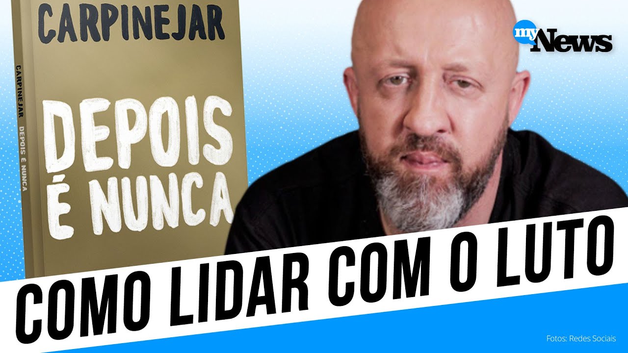 Fabricio Carpinejar fala sobre formas de lidar com o luto, que é o tema de seu novo livro