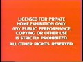 Red FBI Warnings 1984 1991