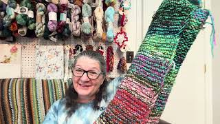 #FunWithFiber  🥰Friend Spin  Working up WIP’s   #flosstube  #knitting #crochet 