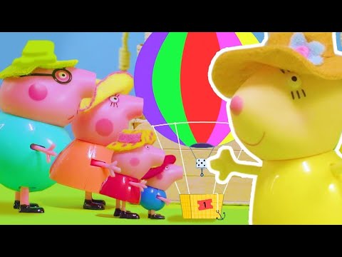 Come Play with Peppa| The Hot Balloon Ride Adventure
