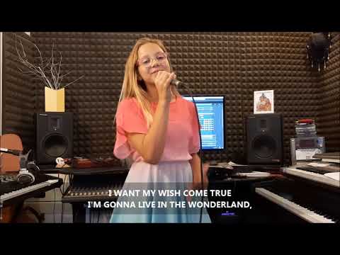 Minka Lavrić from Slovenia Age 12, In the Wonderland