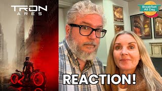 TRON: ARES Out of the Theater Reaction! | Jared Leto | Greta Lee | Nine Inch Nails