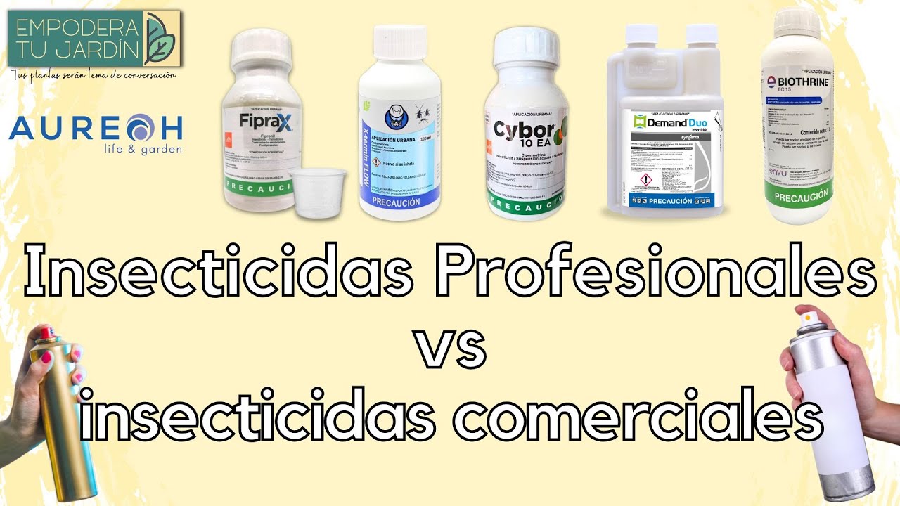Diferencias entre #insecticidas  líquidos profesional y los del Supermercado. #cucarachas #chinches
