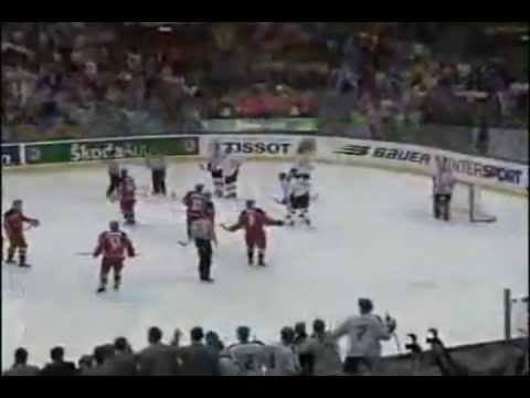 Slovensko - Rusko 4:3 (Finále MS v hokeji 2002)