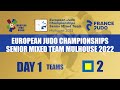 Tatami 2 European Judo Championships Senior Mixed Team Mulhouse 2022
