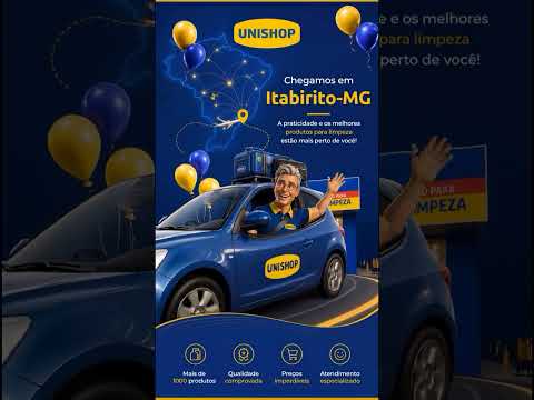 Nova loja Unishop em Itabirito! 🚀