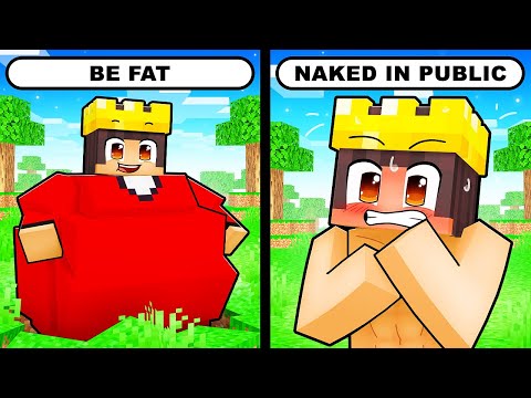 Extreme Minecraft Would You Rather