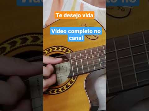 Te Desejo Vida - Violão Iniciantes - #shorts #flaviawenceslau #pefabiodemelo