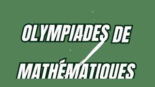 SPOT OLYMPIADES DE MATHEMATIQUES