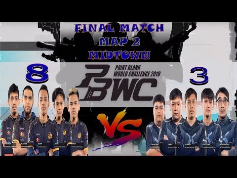 RRQ MENANG MUDAH ! ! ! RRQ.TCN vs AAA - FINAL MATCH PBWC 2019 Map - Midtown