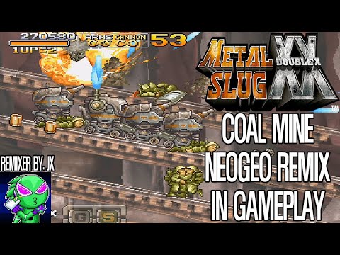Coal Mine METAL SLUG XX [NeoGeo YM2610] REMIX IN GAMEPLAY