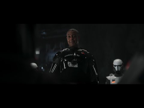 Moff Gideon arrive in Dark Trooper armor - The Mandalorian Season Three (2023)
