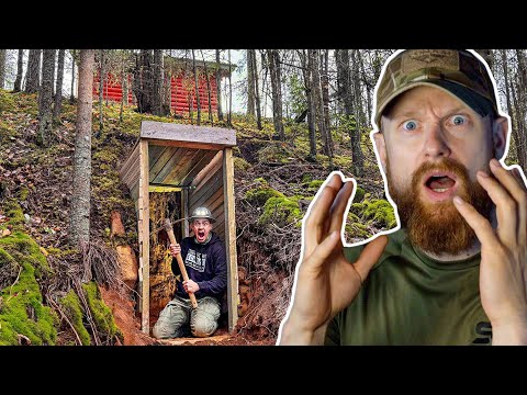 MATTIN builds an ESCAPE TUNNEL in Sweden! | Fritz Meinecke reacts