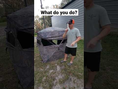 Biggest Ground Blind MISTAKE? #hunting