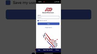 How to setup ADP mobile app