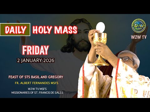 FRIDAY HOLY MASS | 2 JANUARY 2026 | CHRISTMAS OCTAVE II by Fr. Albert #dailyholymass #masstoday