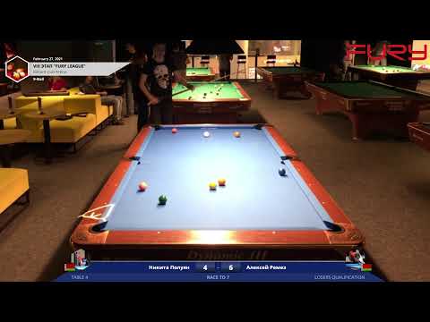 FURY League in Belarus - Stage VIII - Никита Полуян vs Алексей Ремез