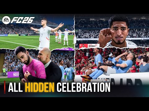 EA Sports FC 26 | All Hidden Celebrations