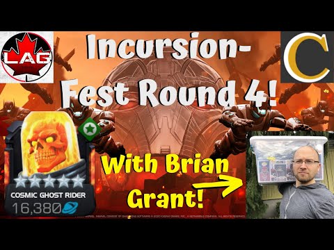 Incursion-Fest Semi-Finals! vs Yeet/Hector! W/Brian Grant! Live!- Marvel Contest of Champions