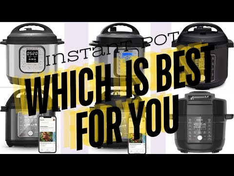 Amazon's Best Selling Instant Pot's (Kitchen Pressure Cooker for breakfast, lunch & dinner)