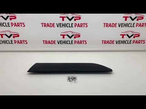 For Citroen Berlingo 2018- Rear Body Moulding Trim Black Passenger Side video