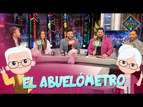 Los coaches de La Voz a prueba con el 'abuelómetro' de Trancas y Barrancas - El Hormiguero