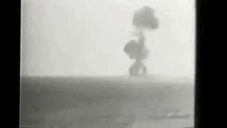 HMS Hood exploding