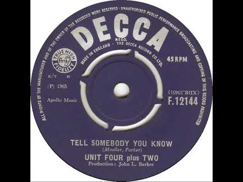 (4b) Unit Four Plus Two - Tell Somebody You Know