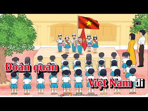 Quốc Ca Việt Nam { Hát Mẫu } có Lời Karaoke | Lớp Nhạc Doremi