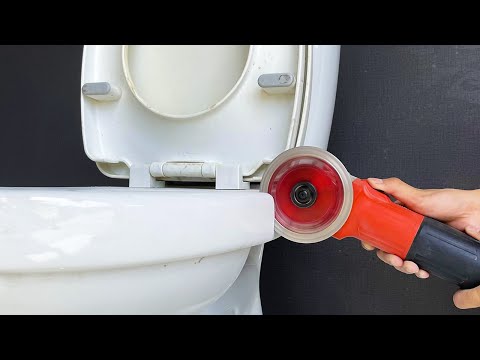 Very few plumbers do this! Turn an old toilet from the 20th century into more luxury than a hotel