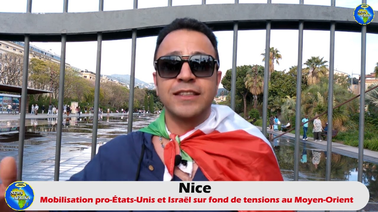 Nice : mobilisation pro-États-Unis et Israël sur fond de tensions au Moyen-Orient