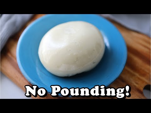 How to Make POUNDED YAM Without Pounding Yam!