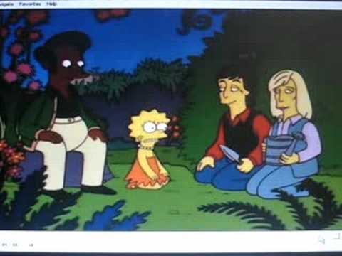 Paul and Linda McCartney on The Simpson