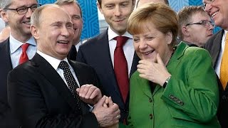 Putin Tells Merkel whatever you do at wedding night you&#39;ll be facked