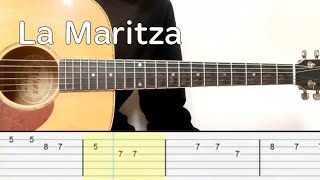Sylvie Vartan - La Maritza (Easy Guitar Tutorial Tabs)