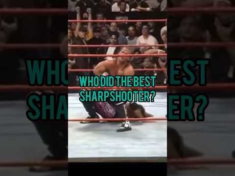 Who Did The Best Sharpshooter?👀 #wwe #brethart #owenhart #sting #therock #hartfoundation #shorts