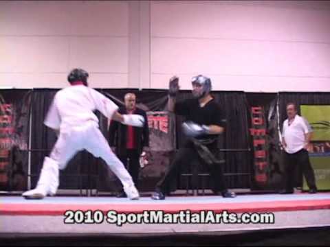 Raymond Daniels v Mike Pombeiro - Men's sparring grands - 2010 Compete Nationals