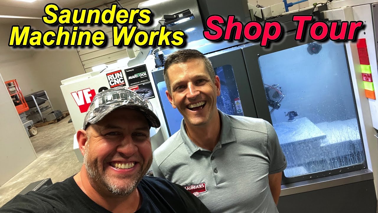 Saunders Machine Works Shop Tour - YouTube