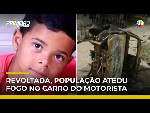Menino de 8 anos morre atropelado por motorista alcoolizado em Pernambuco | #PrimeiroImpacto