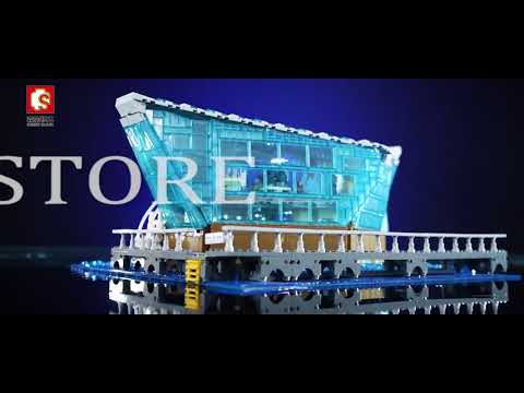 Конструктор Sembo Block «Сингапурский Торговый центр» 601099 / 2531 деталь