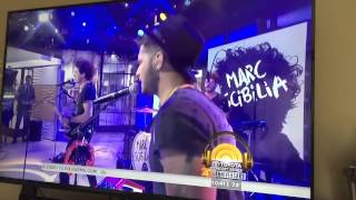 Marc Scibilia The Today Show sings How bad we need each other