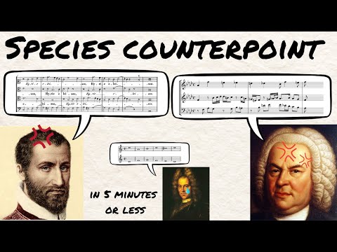 Species Counterpoint in 5 minutes or less