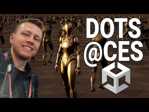 I Showcased a DOTS Project at CES 2023!