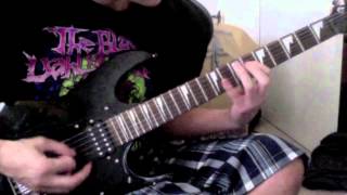Built For Sin - The Black Dahlia Murder guitar cover by Blackheartsbirth