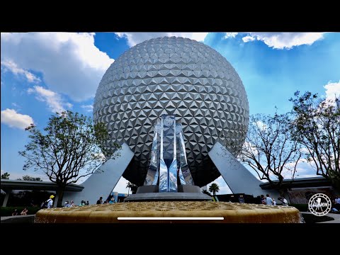 Sights & Sounds of EPCOT Future World in 4K | Walt Disney World Orlando Florida April 2021