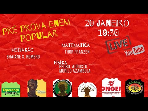 Pré-Prova ENEM Popular