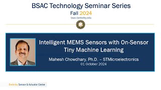 Intelligent MEMS Sensors with On-Sensor Tiny Machine Learning