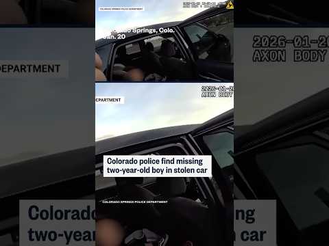Colorado police find missing two-year-old boy in stolen car